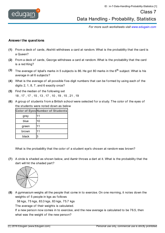 Probability statistics problems