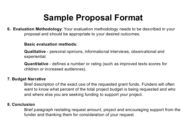 Professional proposal writing