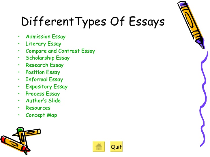 Type essay